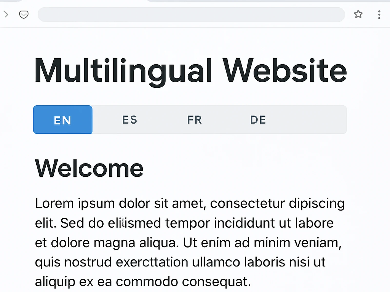 Website Translation